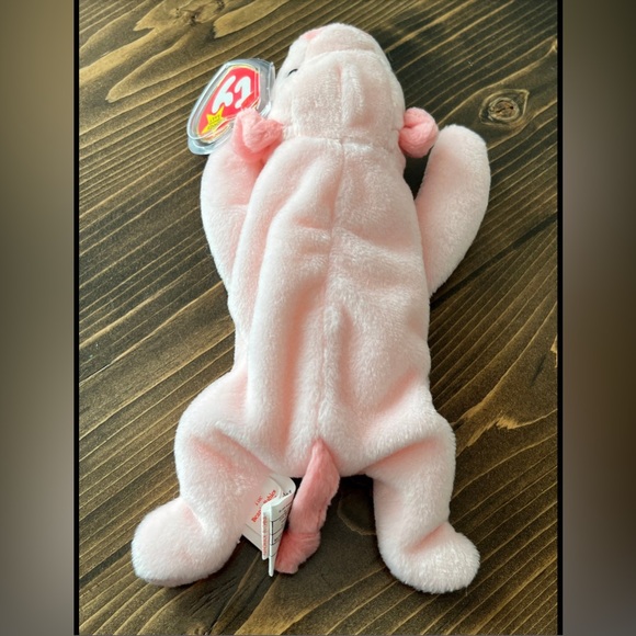 Ty "Squealer" the pig-1 of Original 9 Beanies of 1993-Retired 1998 - Picture 5 of 10